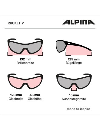 ROCKET V lunettes de sport