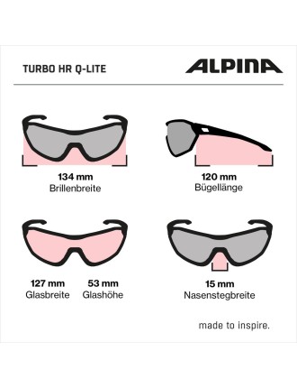 TURBO HR Q-LITE lunettes de sport