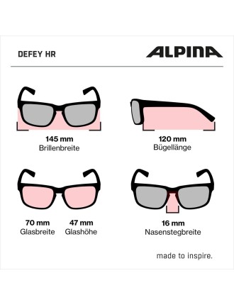 DEFEY HR lunettes de sport